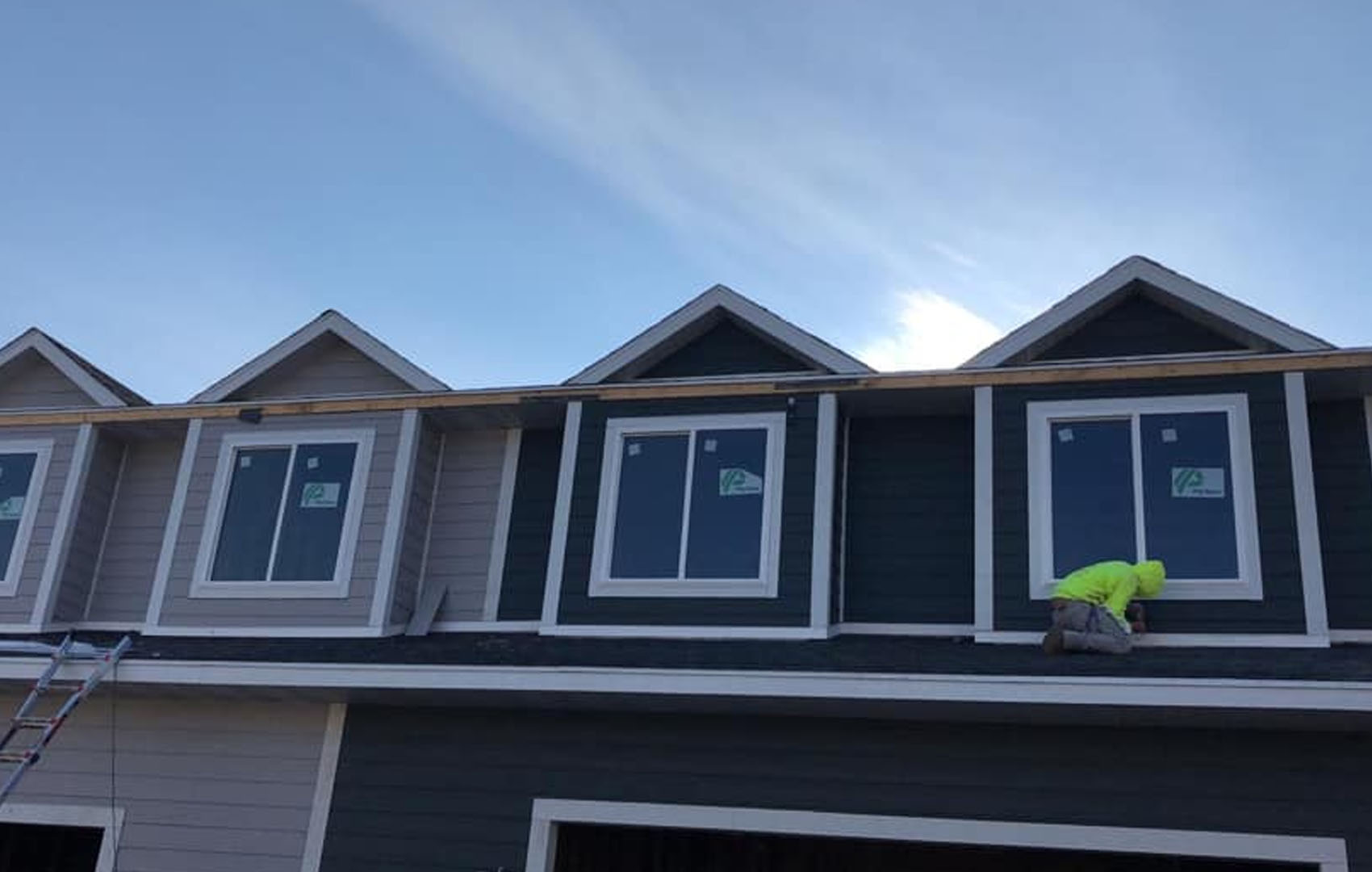 Exterior painting project in Richmond VA